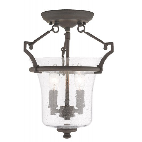 LIVEX LIGHTING  50401-07  Buchanan  Ceiling Mount