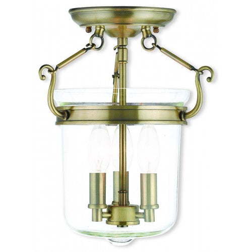 LIVEX LIGHTING  50481-01  Rockford  Ceiling Mount