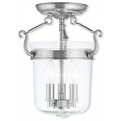 LIVEX LIGHTING  50481-91  Rockford  Ceiling Mount