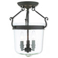 LIVEX LIGHTING  50483-07 Rockford  Ceiling Mount
