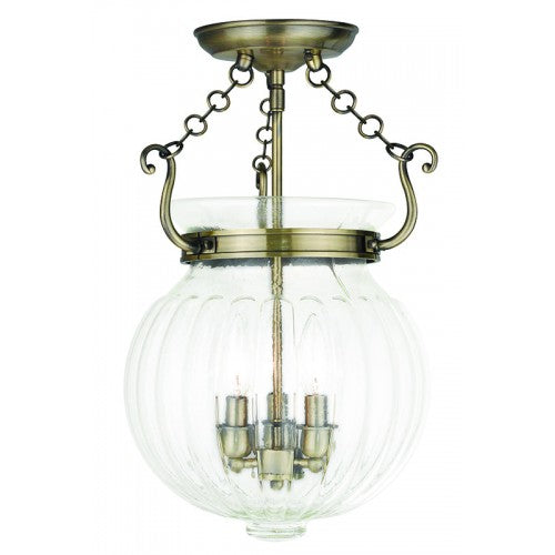LIVEX LIGHTING  50504-01  Everett  Ceiling Mount