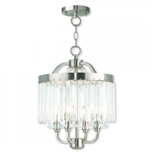 LIVEX LIGHTING  50543-91  Ashton  Mini Chandelier/ Ceiling Mount