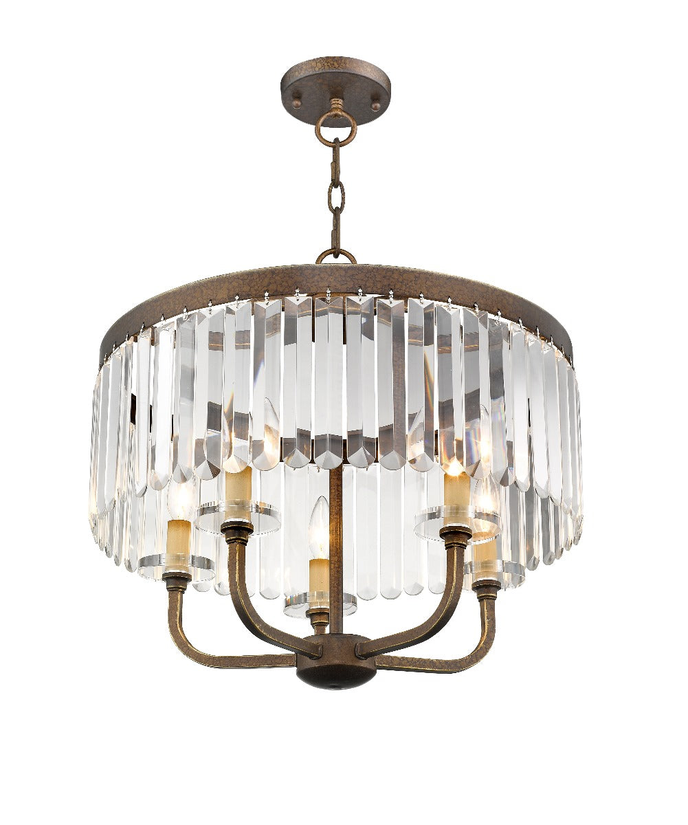 LIVEX LIGHTING  50545-64  Ashton  Dinette Chandelier/Ceiling Mount