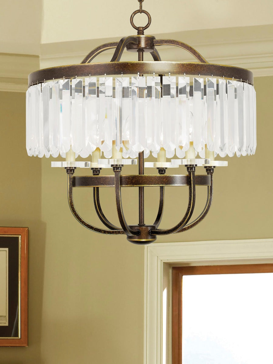 LIVEX LIGHTING  50546-64 Ashton Dinette Chandelier