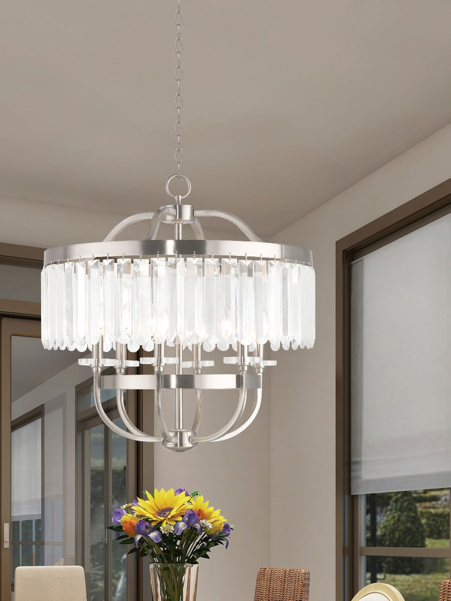 LIVEX LIGHTING  50546-91  Ashton  Chandelier