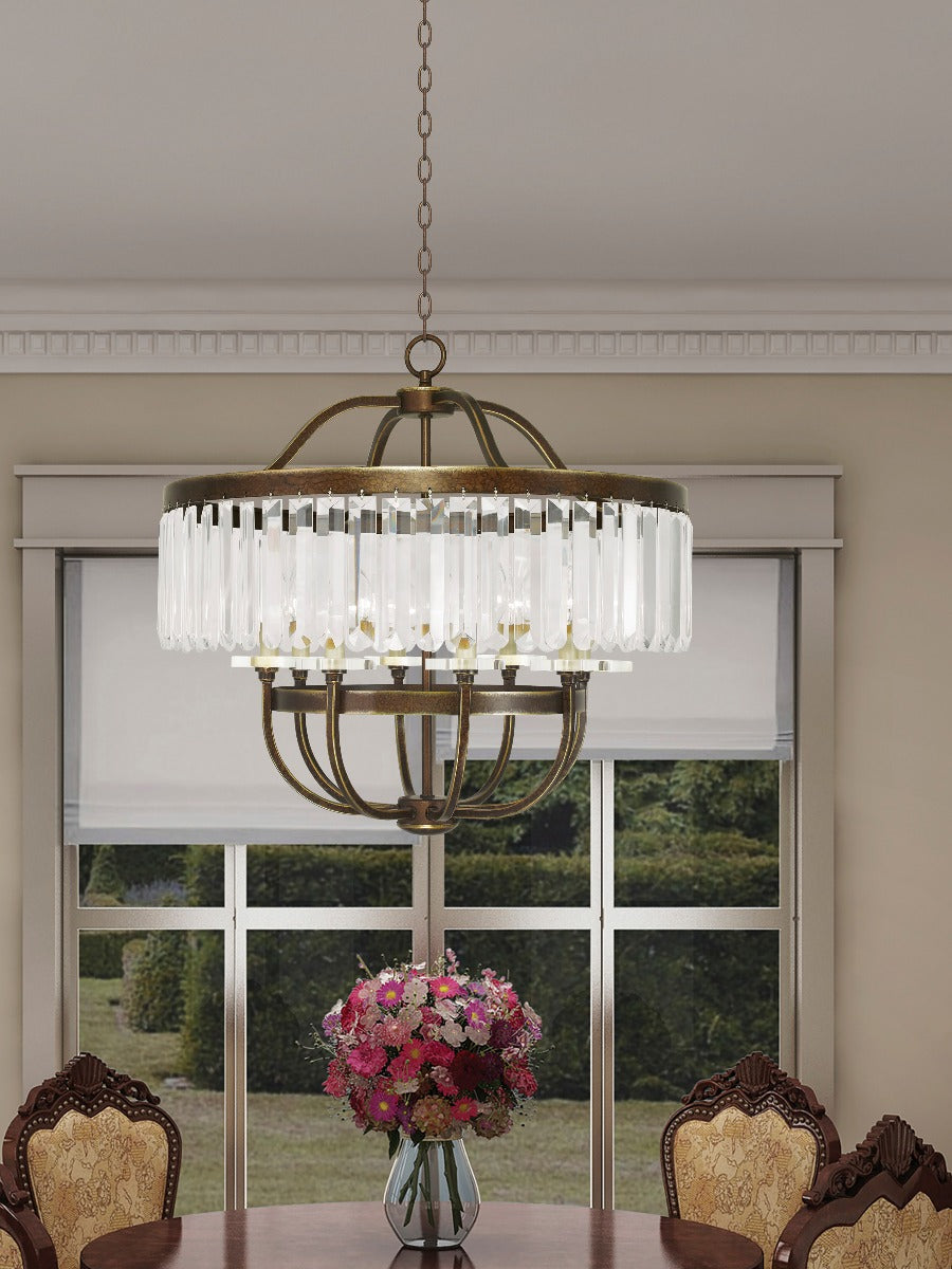 LIVEX LIGHTING 50548-64  Ashton  Dinette Chandelier