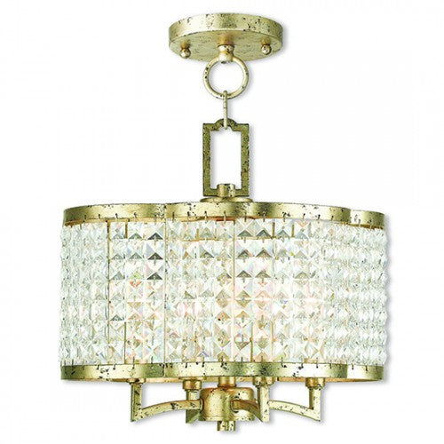 LIVEX LIGHTING  50574-28  Grammercy  Mini Chandelier/Ceiling Mount
