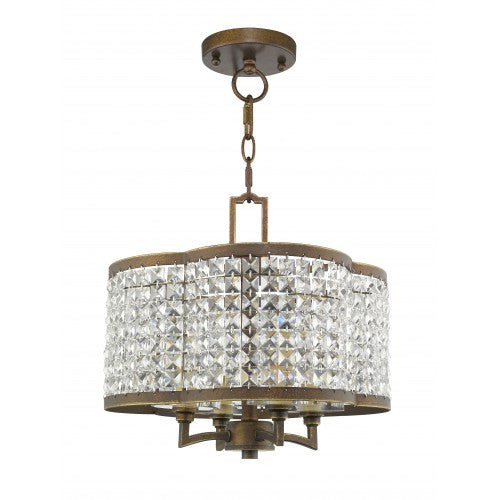 LIVEX LIGHTING  50574-64  Grammercy  Mini Chandelier/Ceiling Mount