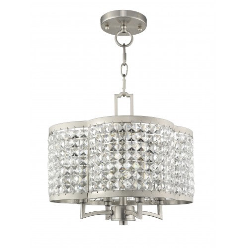 LIVEX LIGHTING  50574-91  Grammercy  Mini Chandelier/Ceiling Mount