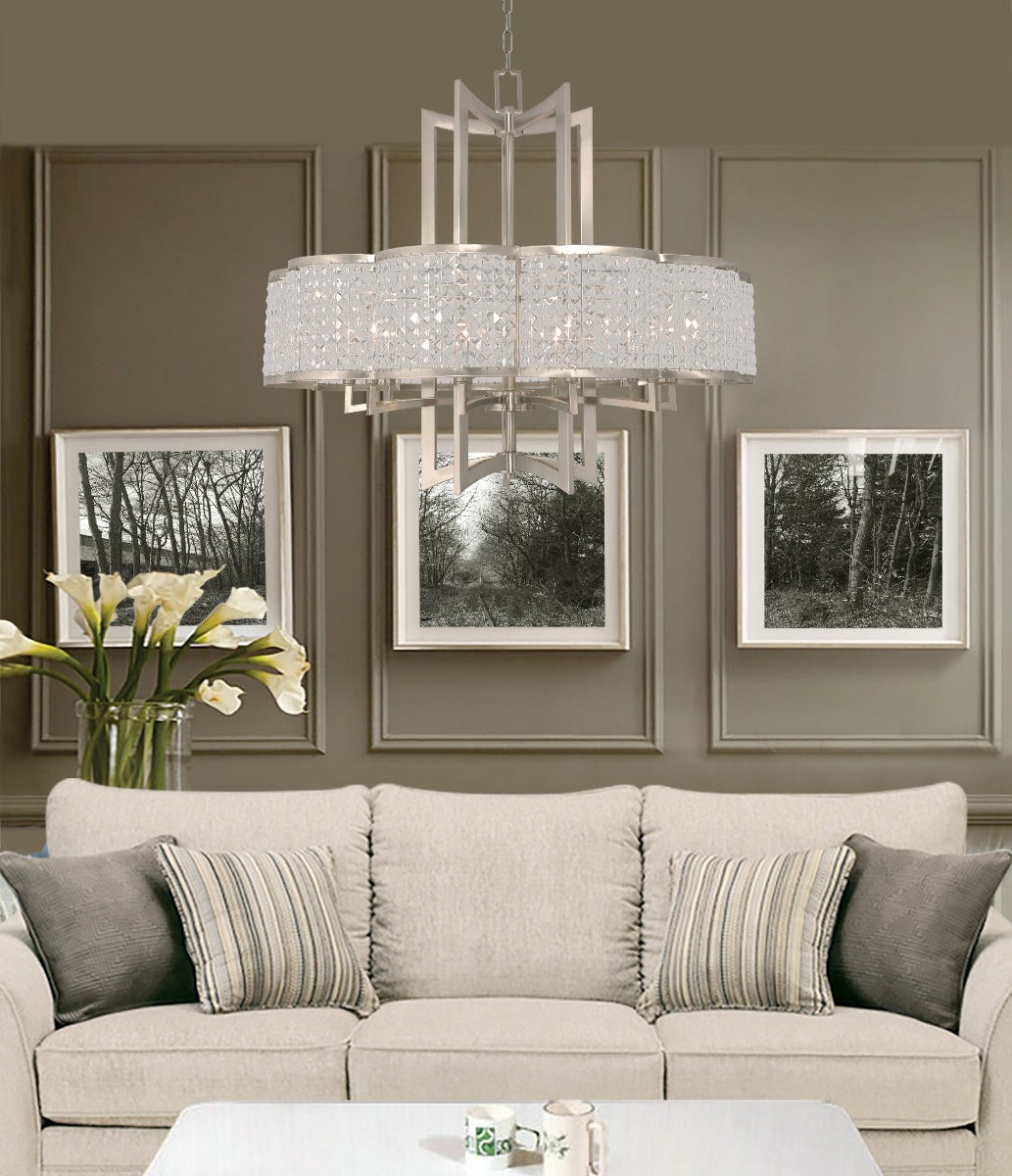 LIVEX LIGHTING  50579-91  Grammercy  Dinette Chandelier