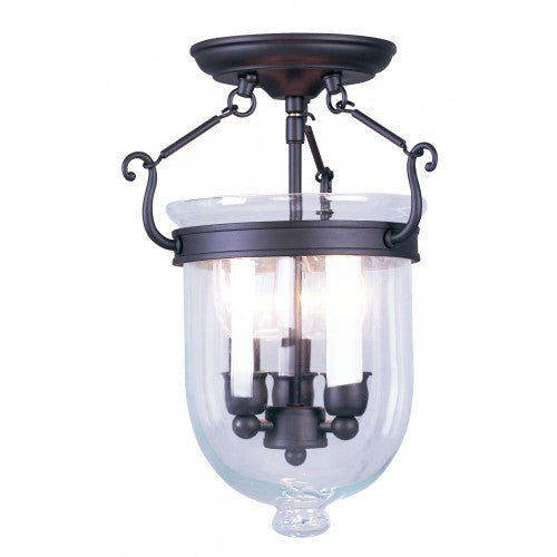 LIVEX LIGHTING  5061-07  Jefferson  Ceiling Mount