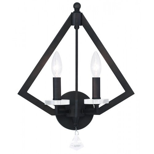 LIVEX LIGHTING  50662-07  Diamond  Wall Sconce