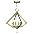 LIVEX LIGHTING  50664-01 Diamond  Dinette Chandelier