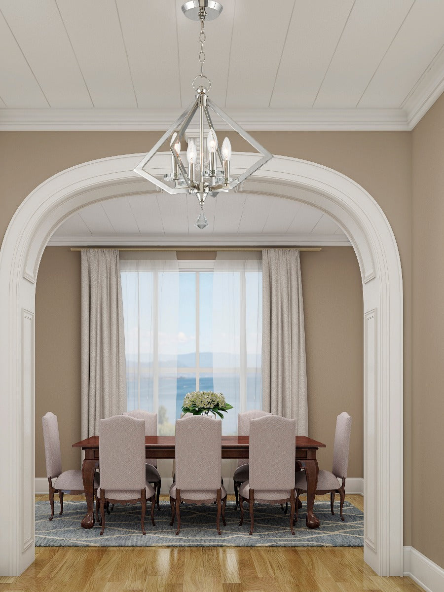 LIVEX LIGHTING  50664-35  Diamond  Mini Chandelier