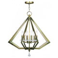 LIVEX LIGHTING  50666-01  Diamond  Dinette Chandelier