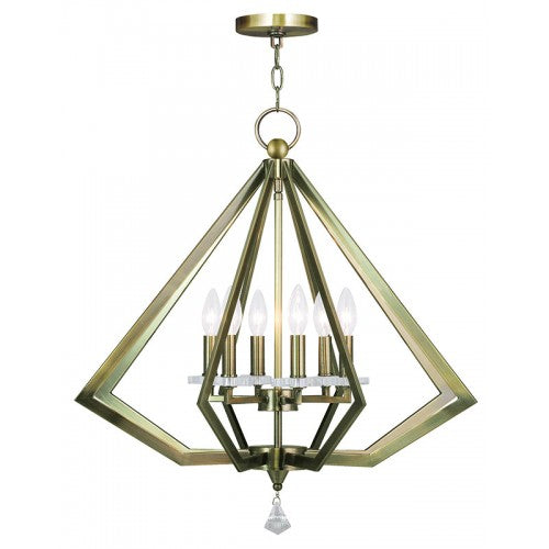 LIVEX LIGHTING  50666-01  Diamond  Dinette Chandelier