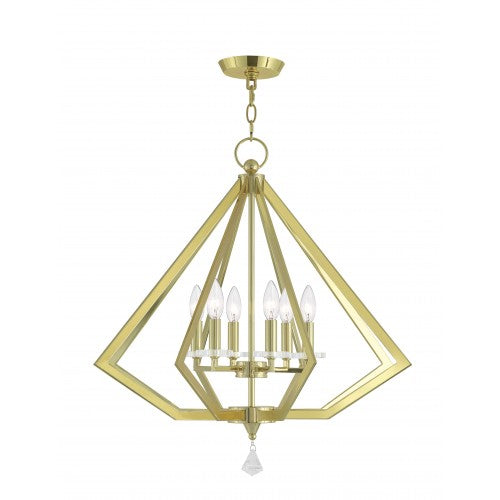 LIVEX LIGHTING  50666-02  Diamond  Chandelier