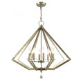 LIVEX LIGHTING  50668-01  Diamond  Dinette Chandelier