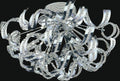 CWI LIGHTING 5067C22C Swivel 13 Light Flush Mount with Chrome finish