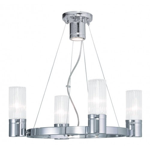 LIVEX LIGHTING  50694-05  Midtown  Dinette Chandelier