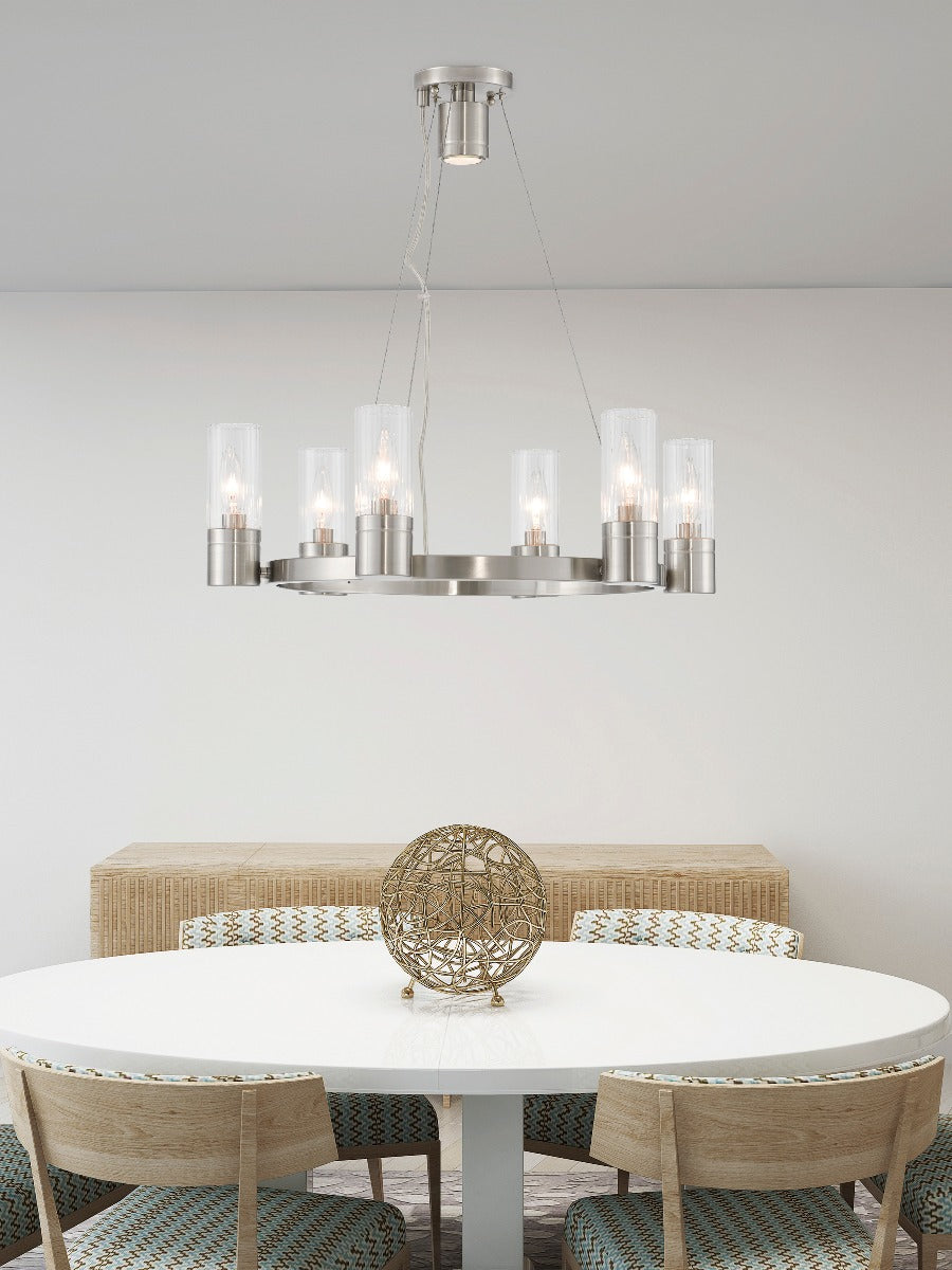 LIVEX LIGHTING  50696-91 Midtown  Dinette Chandelier