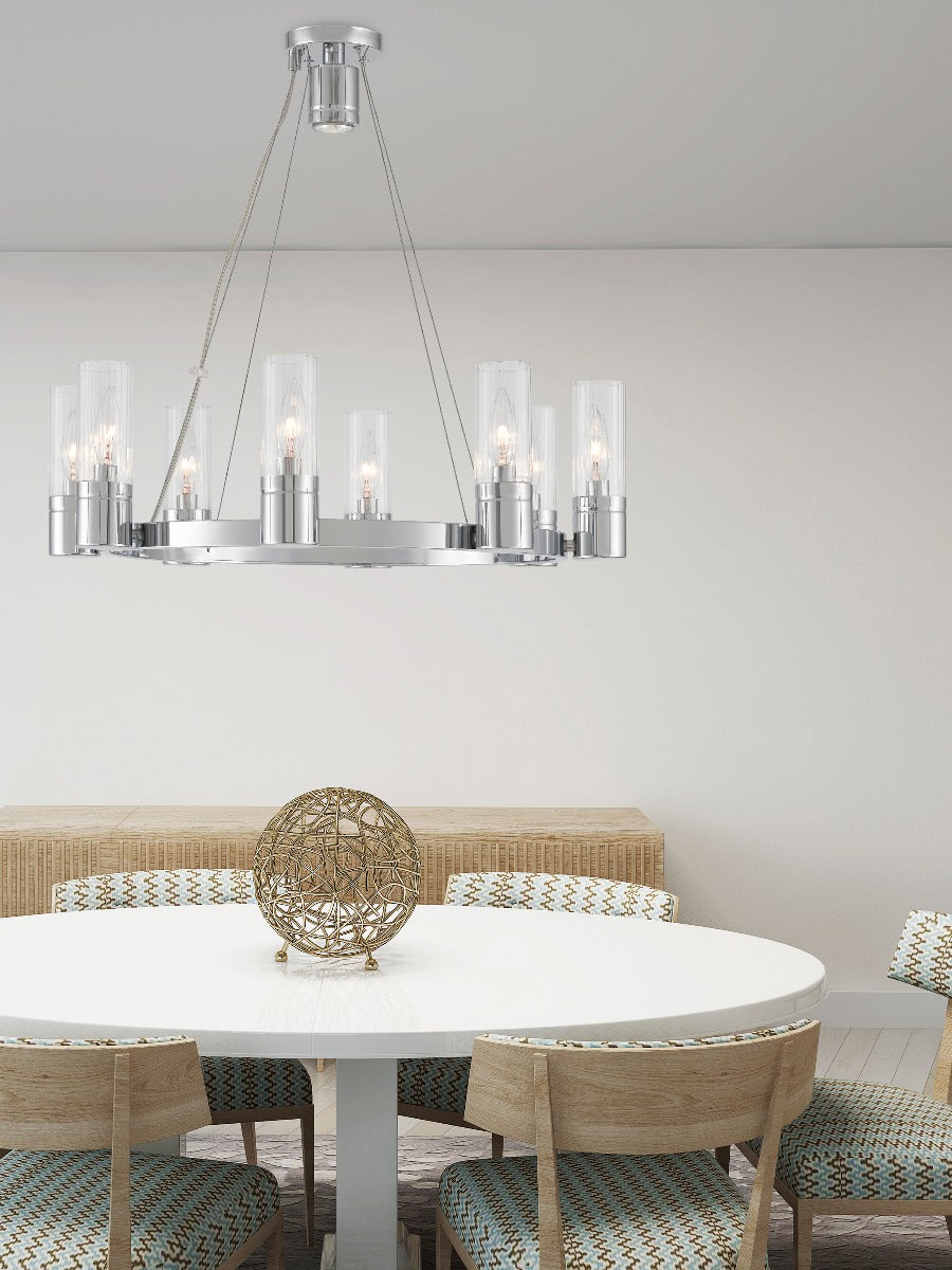 LIVEX LIGHTING  50698-05  Midtown  Dinette Chandelier