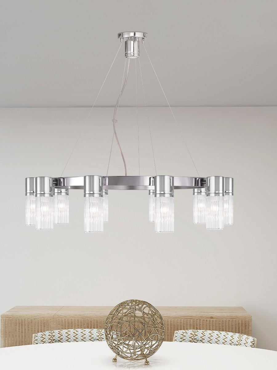 LIVEX LIGHTING  50699-05  Midtown  Dinette Chandelier
