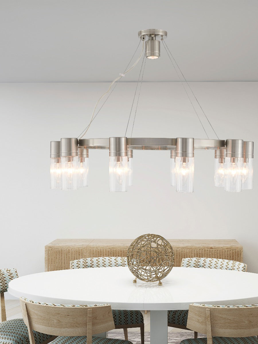 LIVEX LIGHTING  50699-91 Midtown  Dinette Chandelier