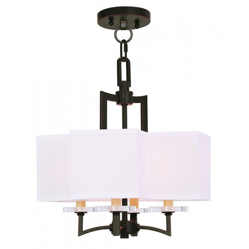 LIVEX LIGHTING  50704-67  Woodland Park  Mini Chandelier/Ceiling Mount