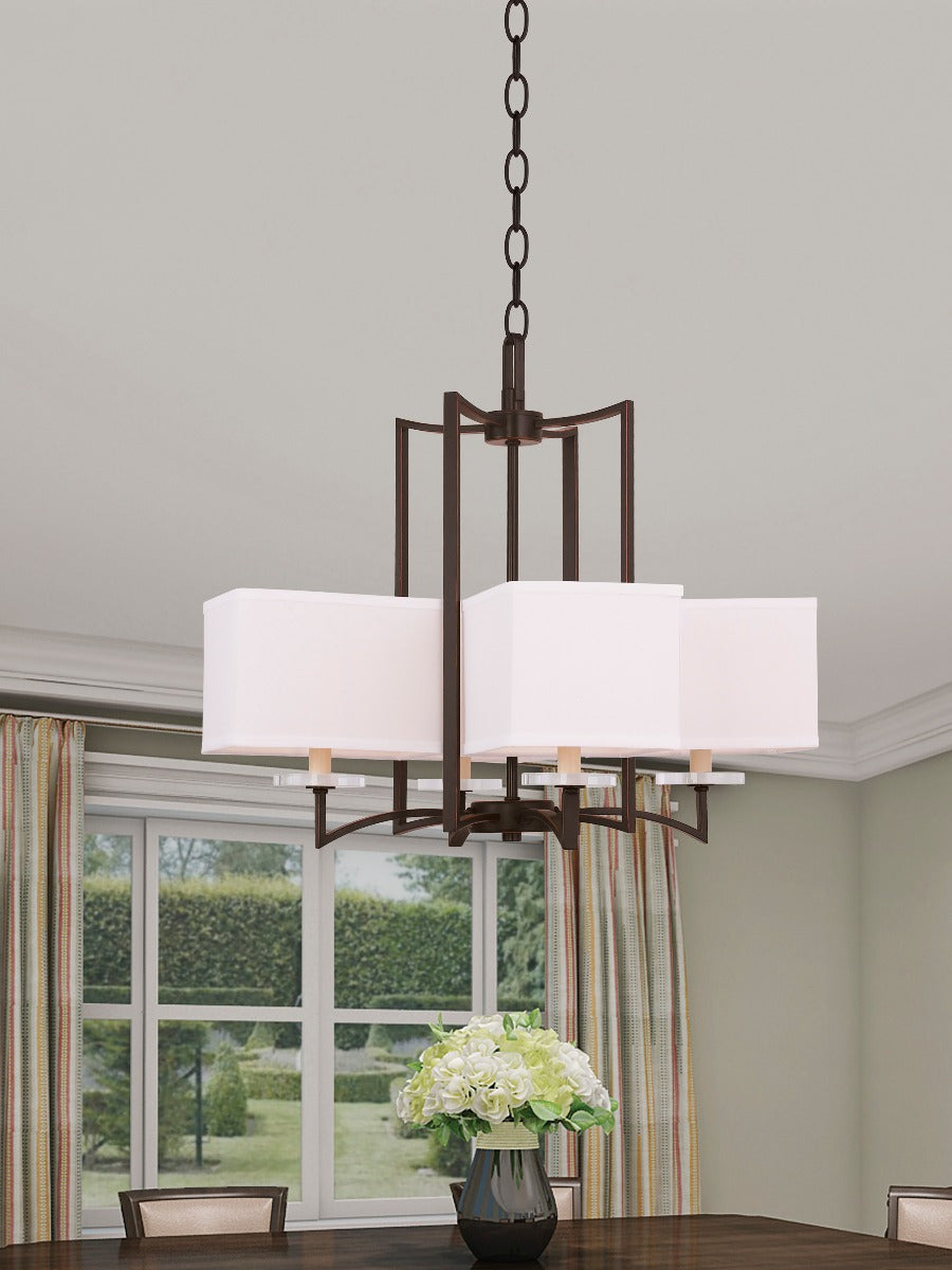 LIVEX LIGHTING  50705-67  Woodland Park  Dinette Chandelier