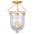 LIVEX LIGHTING  5072-02  Jefferson Ceiling Mount