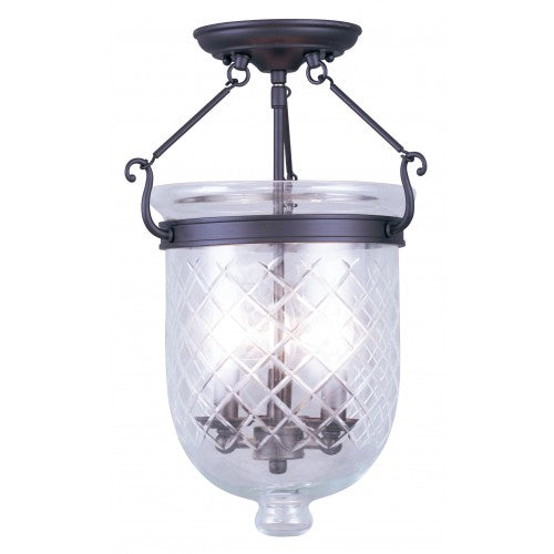 LIVEX LIGHTING  5072-07  Jefferson  Ceiling Mount