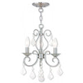 LIVEX LIGHTING  50763-91  Donatella  Mini Chandelier/Ceiling Mount