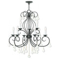 LIVEX LIGHTING  50770-92  Donatella Foyer or Grand Chandelier