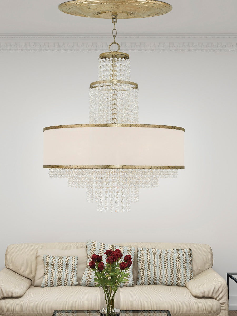 LIVEX LIGHTING  50786-28  Prescott  Foyer or Grand Chandelier