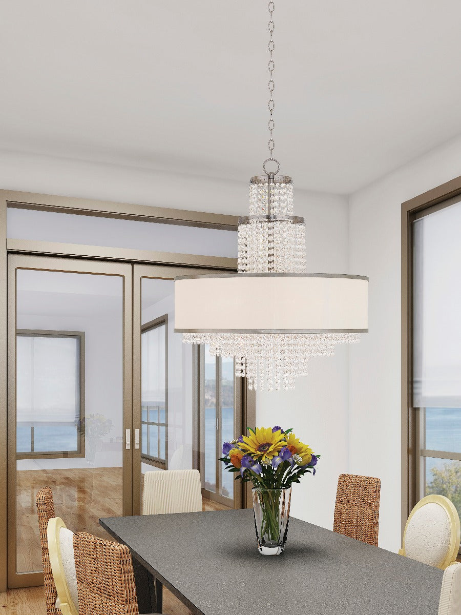 LIVEX LIGHTING  50786-91 Prescott  Foyer or Grand Chandelier