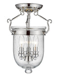 LIVEX LIGHTING  5081-35  Jefferson Ceiling Mount