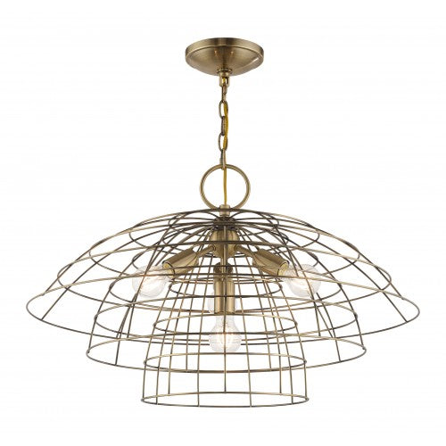 LIVEX LIGHTING  50948-01  Brooklyn Chandelier