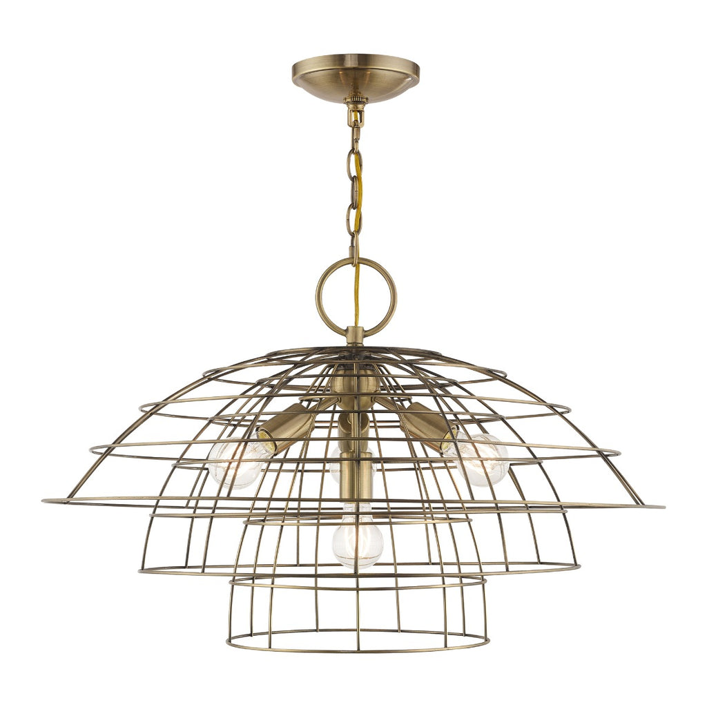 LIVEX LIGHTING  50948-01  Brooklyn Chandelier