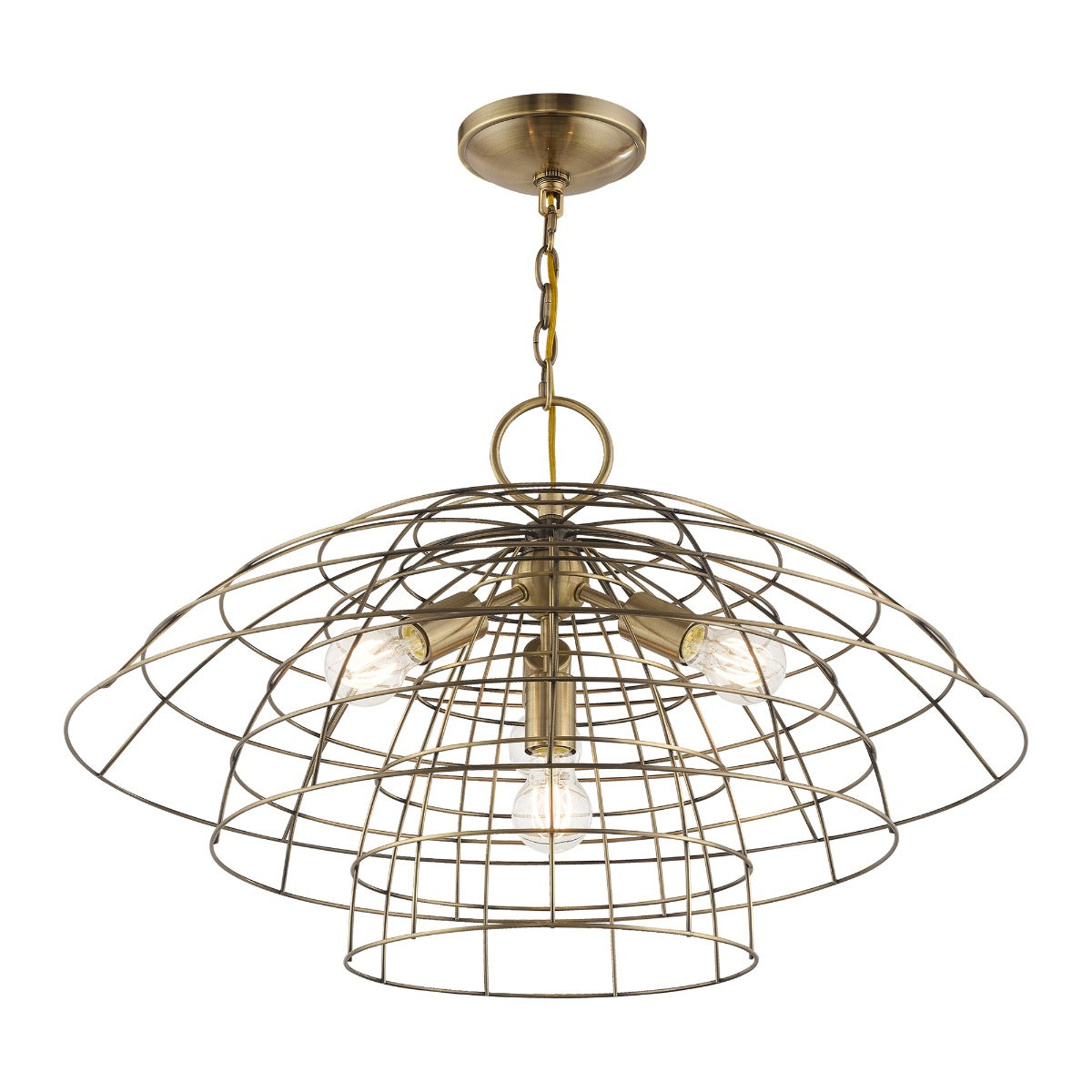 LIVEX LIGHTING  50948-01  Brooklyn Chandelier