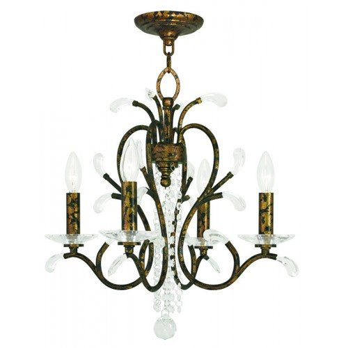 LIVEX LIGHTING  51004-71  Serafina  Mini Chandelier