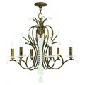 LIVEX LIGHTING  51006-71  Serafina  Dinette Chandelier Height:26"