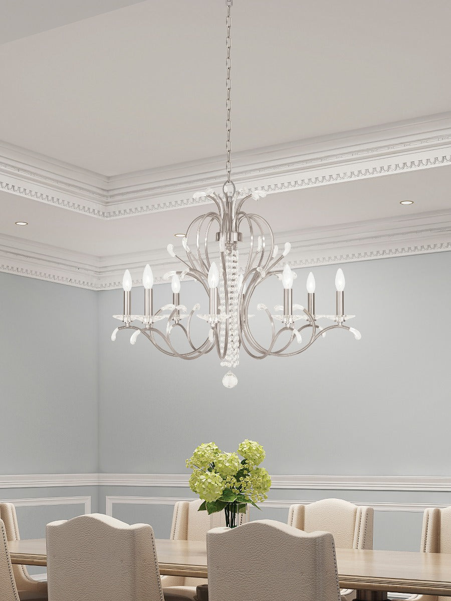 LIVEX LIGHTING  51008-91  Serafina  Dinette Chandelier