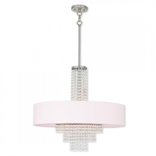 LIVEX LIGHTING  51037-91 Carlisle Pendant Chandelier