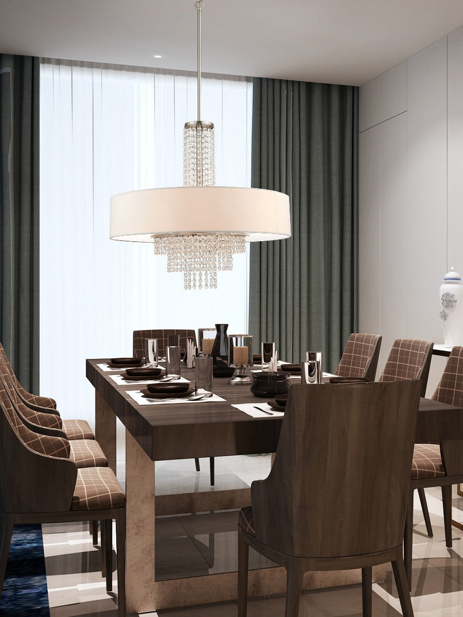 LIVEX LIGHTING  51037-91 Carlisle Pendant Chandelier