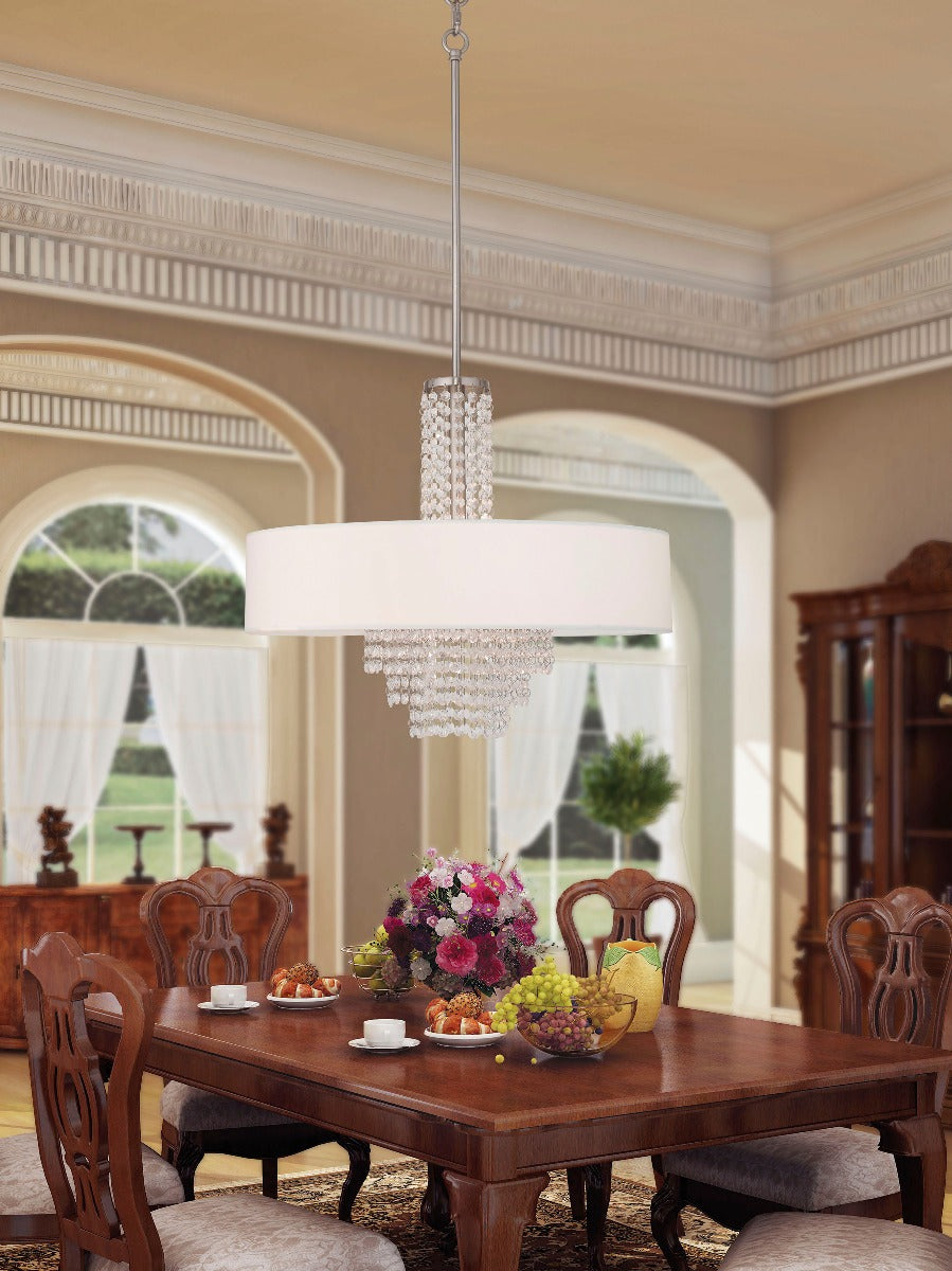 LIVEX LIGHTING  51037-91 Carlisle Pendant Chandelier