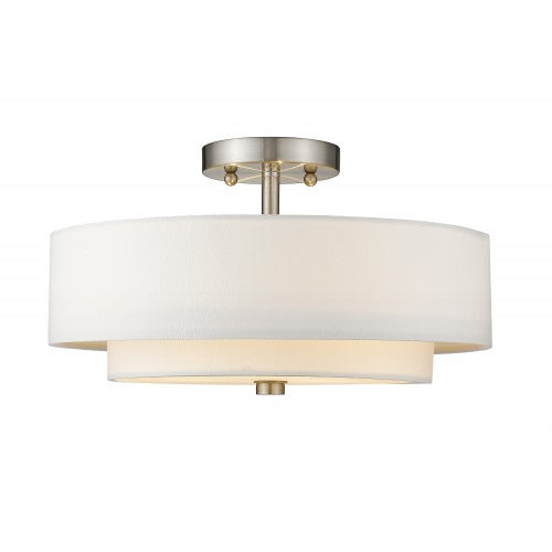 LIVEX LIGHTING  51044-91 Claremont  Ceiling Mount