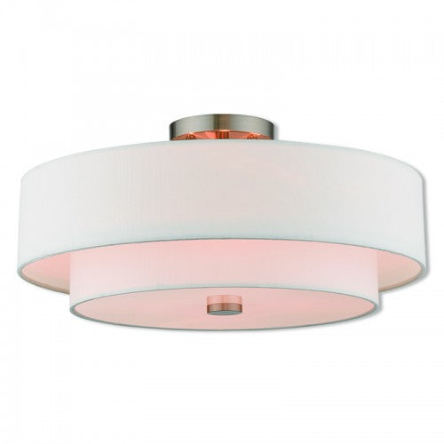 LIVEX LIGHTING  51045-91  Claremont  Ceiling Mount