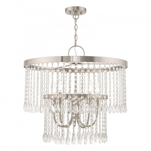 LIVEX LIGHTING  51065-91  Elizabeth Pendant/Chandelier