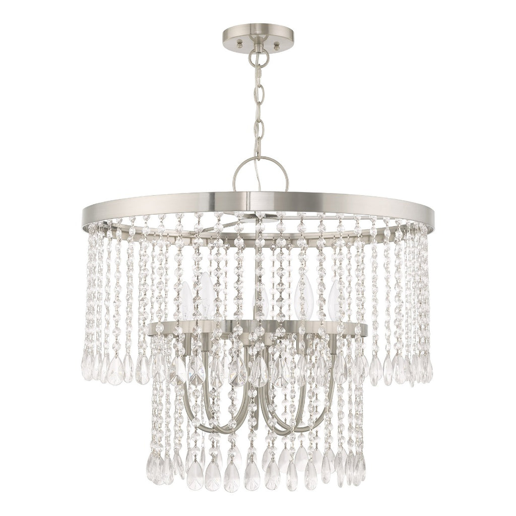 LIVEX LIGHTING  51065-91  Elizabeth Pendant/Chandelier